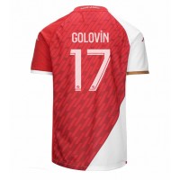 AS Monaco Aleksandr Golovin #17 Kotipaita 2023-24 Lyhythihainen